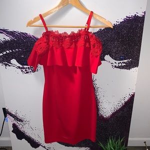 BCX RED DRESS